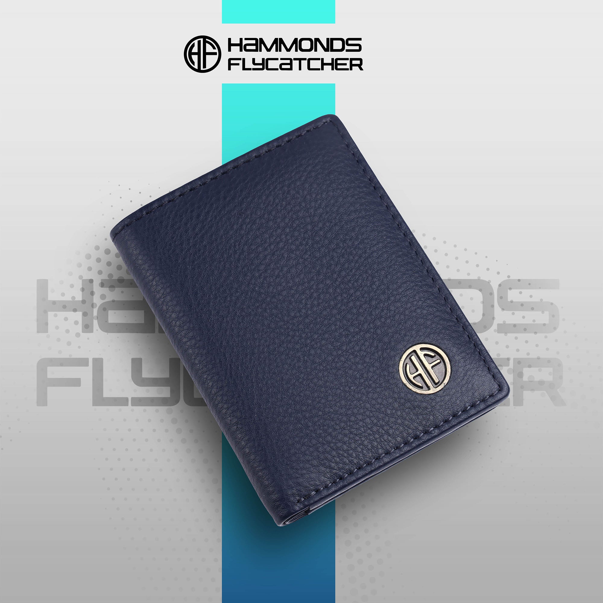 Leather RFID Card Holder - Slim Bi-Fold Design for Men and Women - Stylish & Secure