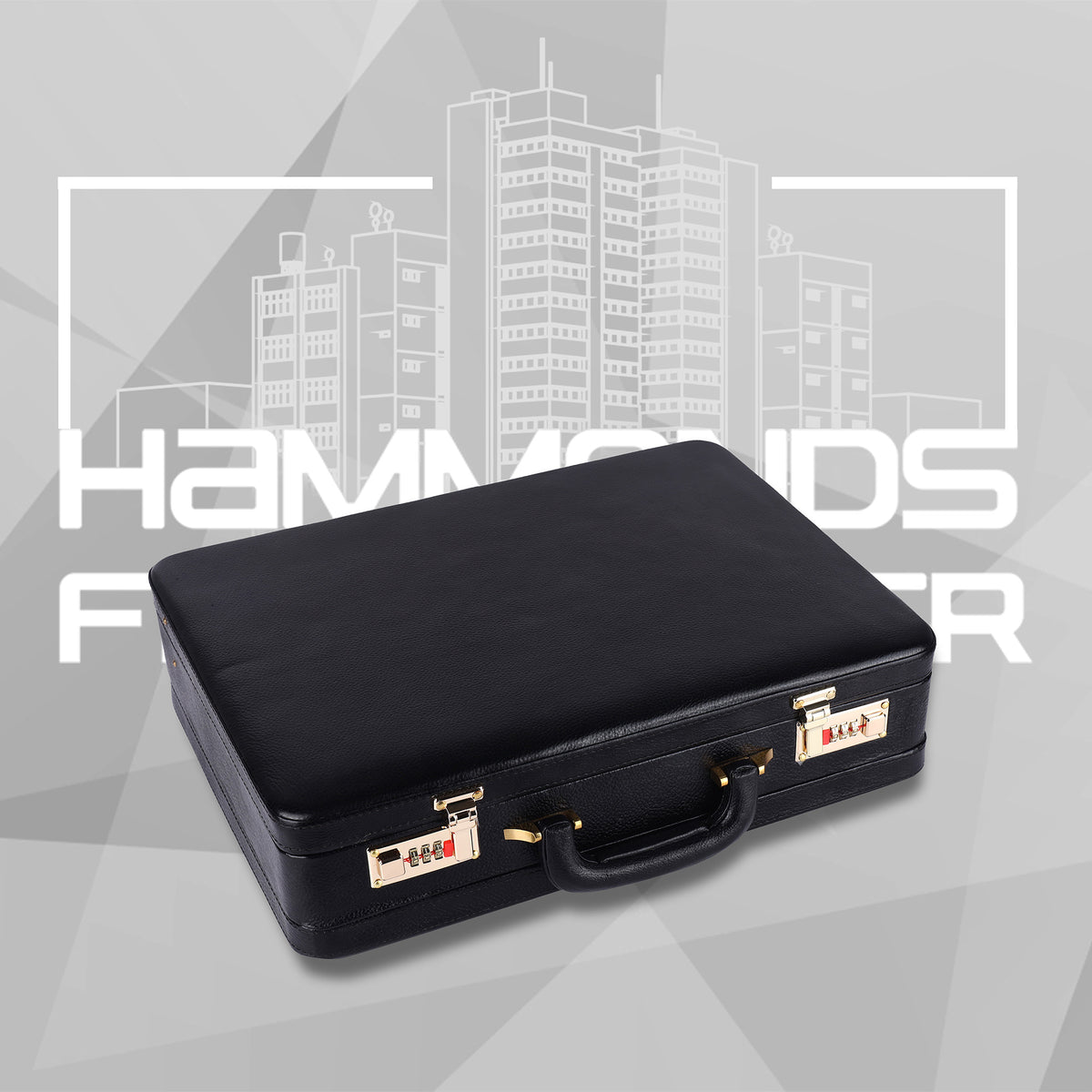Expandable Leather Briefcase w/ Combo Lock – Hammonds – Hammonds