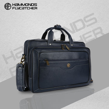 Laptop Bag for Men - Genuine Leather - Fits Upto 16 Inch Laptop