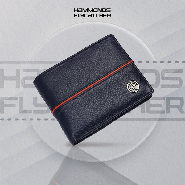 Premium Leather Wallet for Men - RFID Protected - 6 Credit/Debit Card Slots, 2 Hidden Pockets