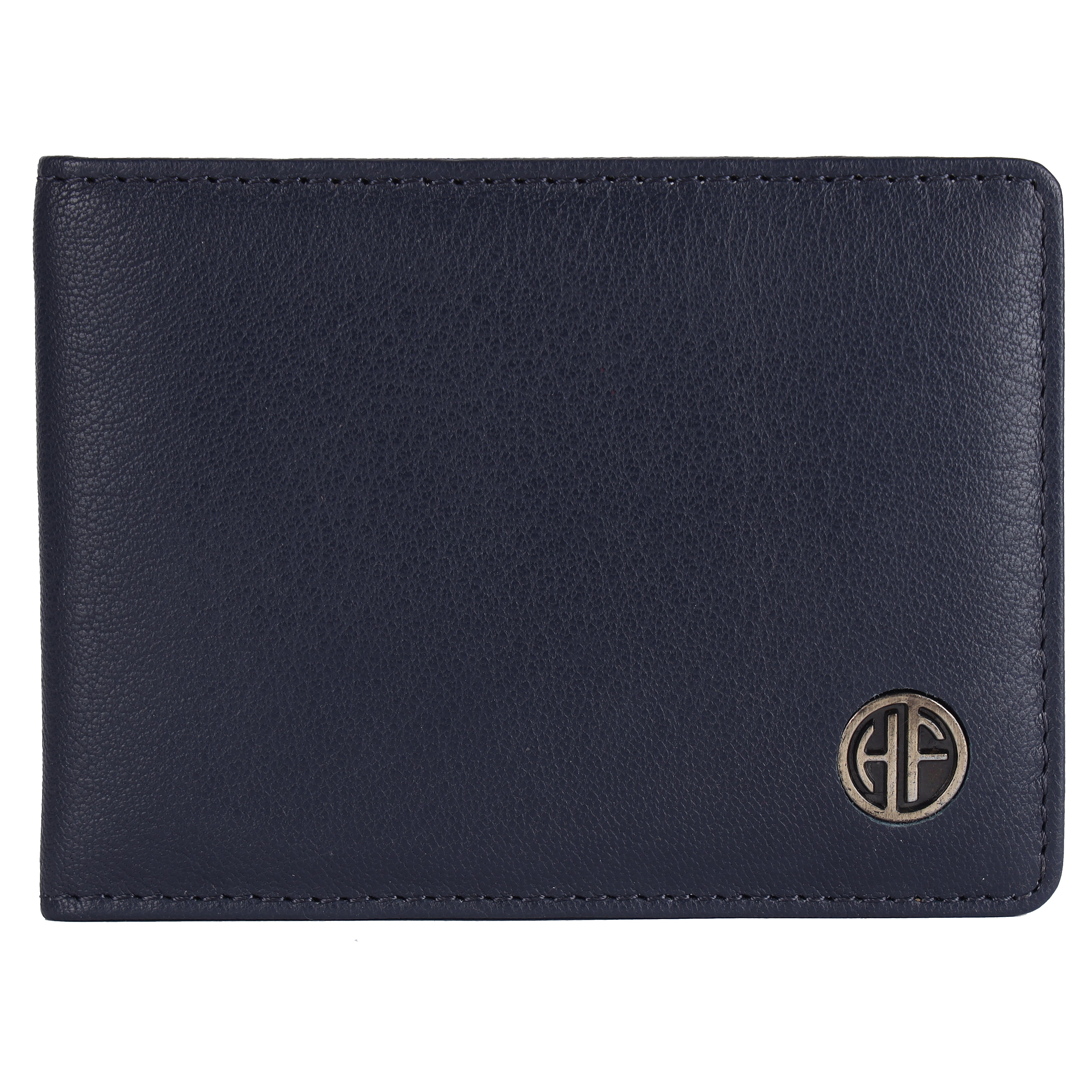 Genuine Leather Slim Wallet for Men, Blue | RFID Protected Leather Wallets for Men | Mens Wallet with 6 Card Secondary image