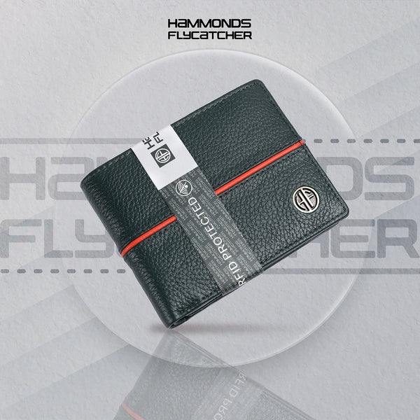 Premium Leather Wallet for Men - RFID Protected - 6 Credit/Debit Card Slots, 2 Hidden Pockets