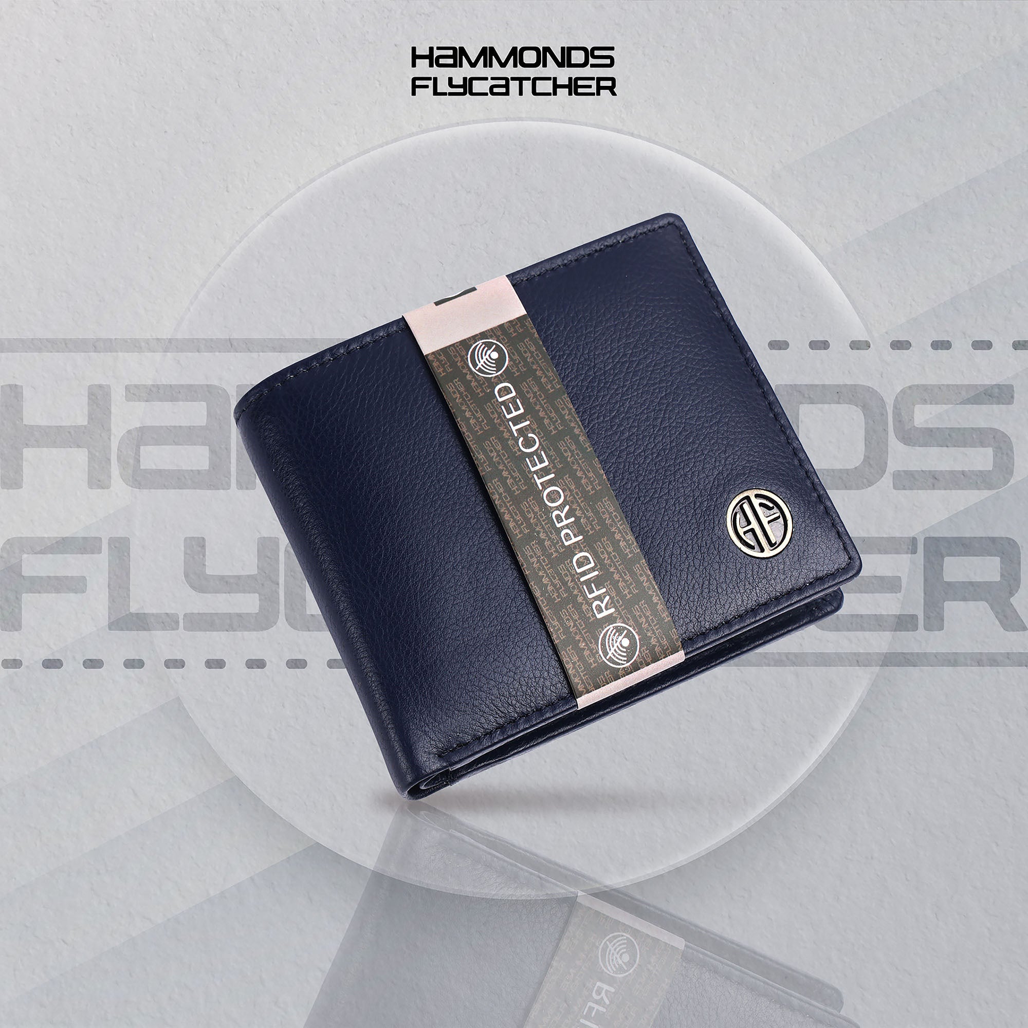 Wallet for Men - Blue | Genuine Leather Bifold Money Wallet | RFID Protected Wallets for Men| 6 ATM Card Secondary image