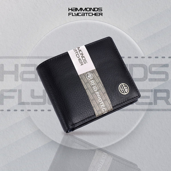 Men's Wallet - Genuine Leather Bifold Money Wallet with RFID Protection - Wallet for Men - 5 Card
