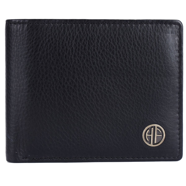 Men's Wallet - Genuine Leather Bifold Money Wallet with RFID Protection - Wallet for Men - 5 Card