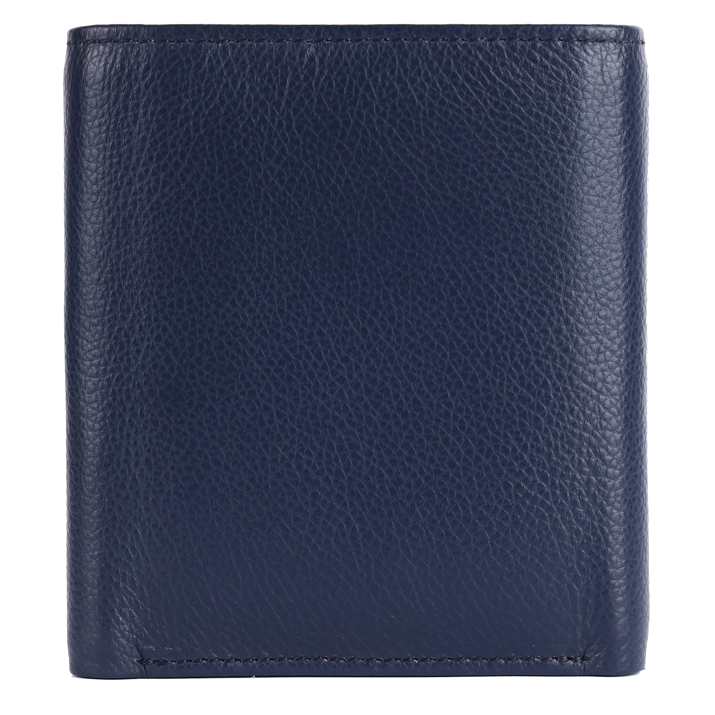 Wallet for Men - Blue | Genuine Leather Trifold Money Wallet | RFID Protected Wallets for Men| 4 ATM