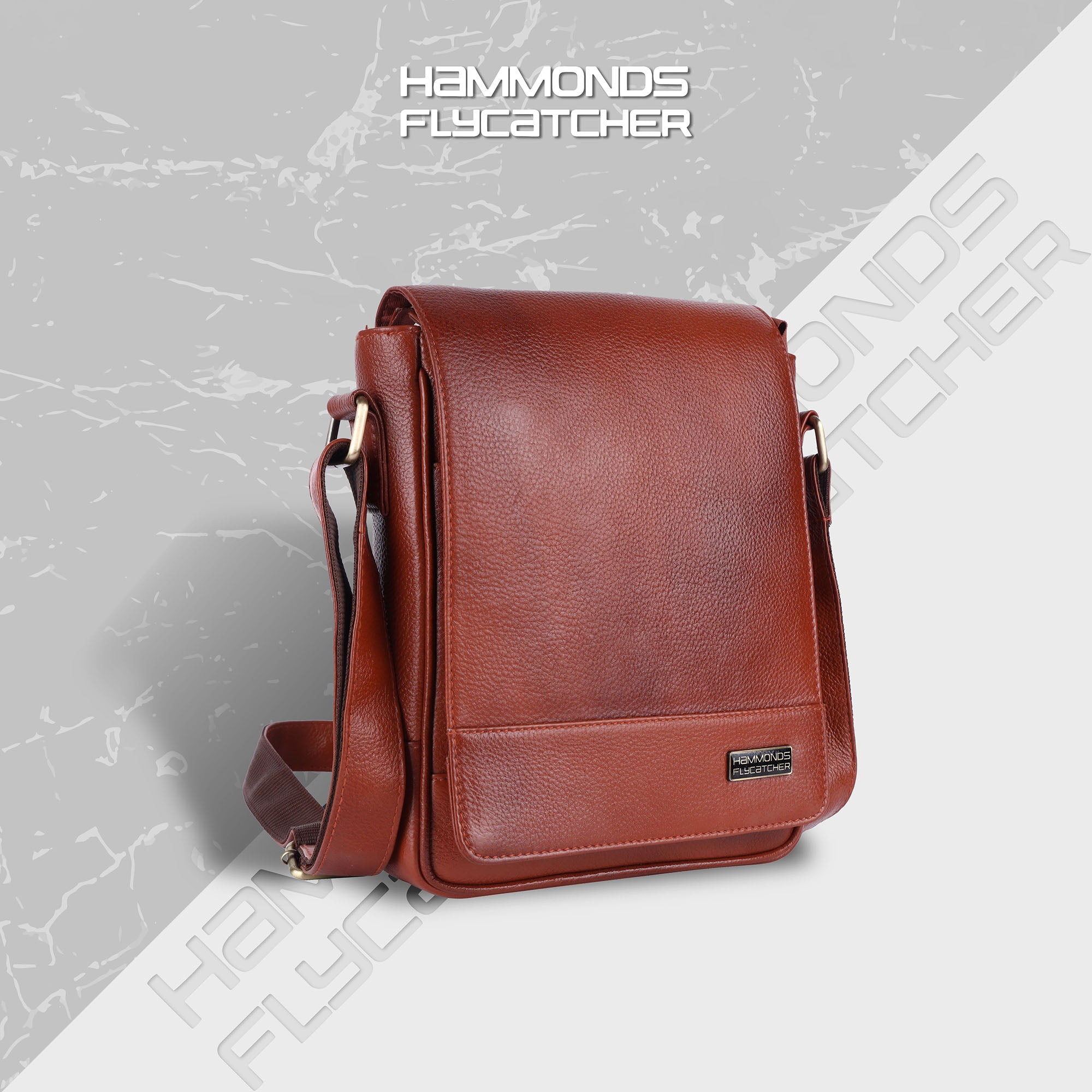 Premium Leather Sling Bag For Men - Adjustable Shoulder Strap - Ideal For Travel, College, and Office