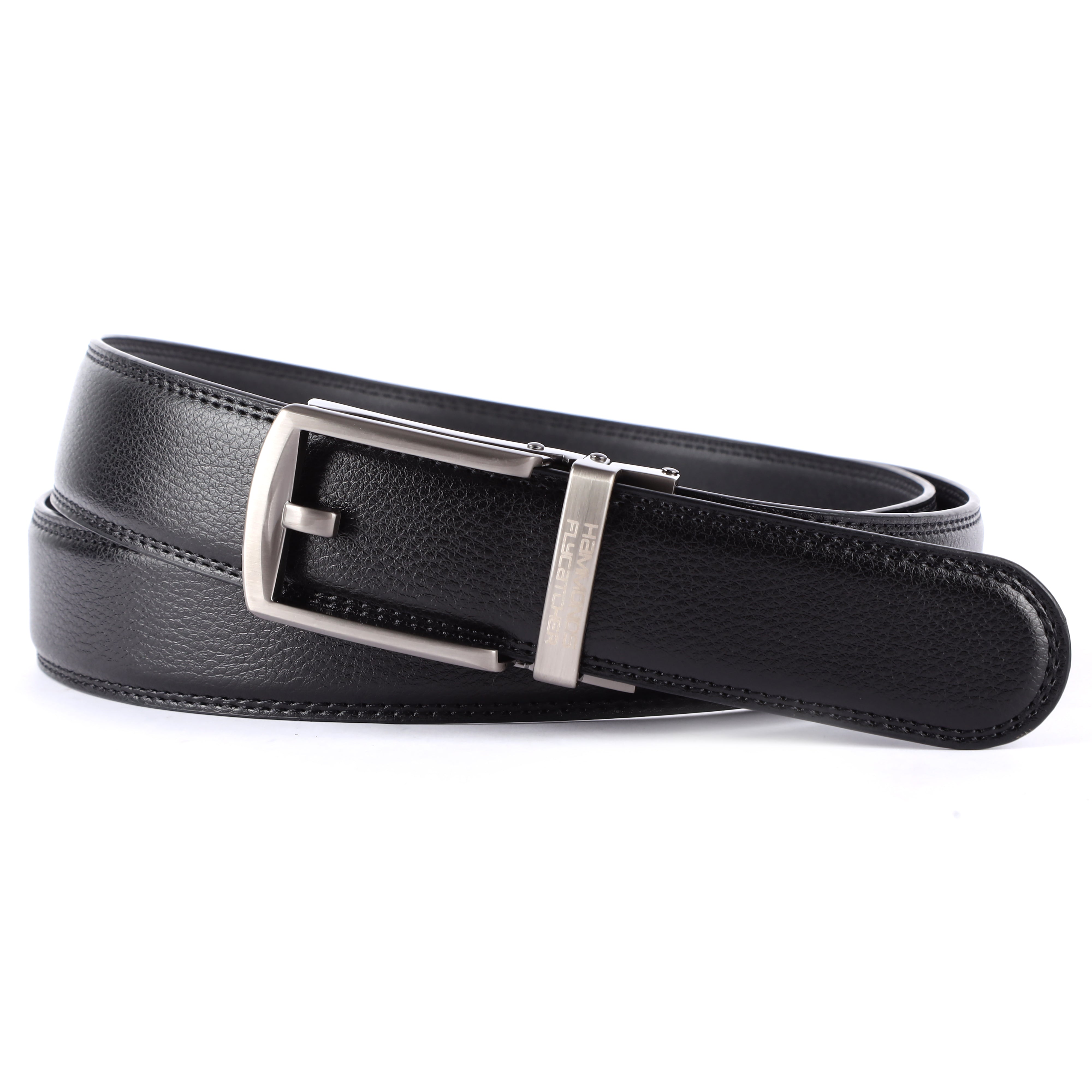 Genuine Leather Autolock Belt for Men - Perfect for Formal and Casual Wear - Adjustable Waistband up to 46 Inches - Autolock Feature