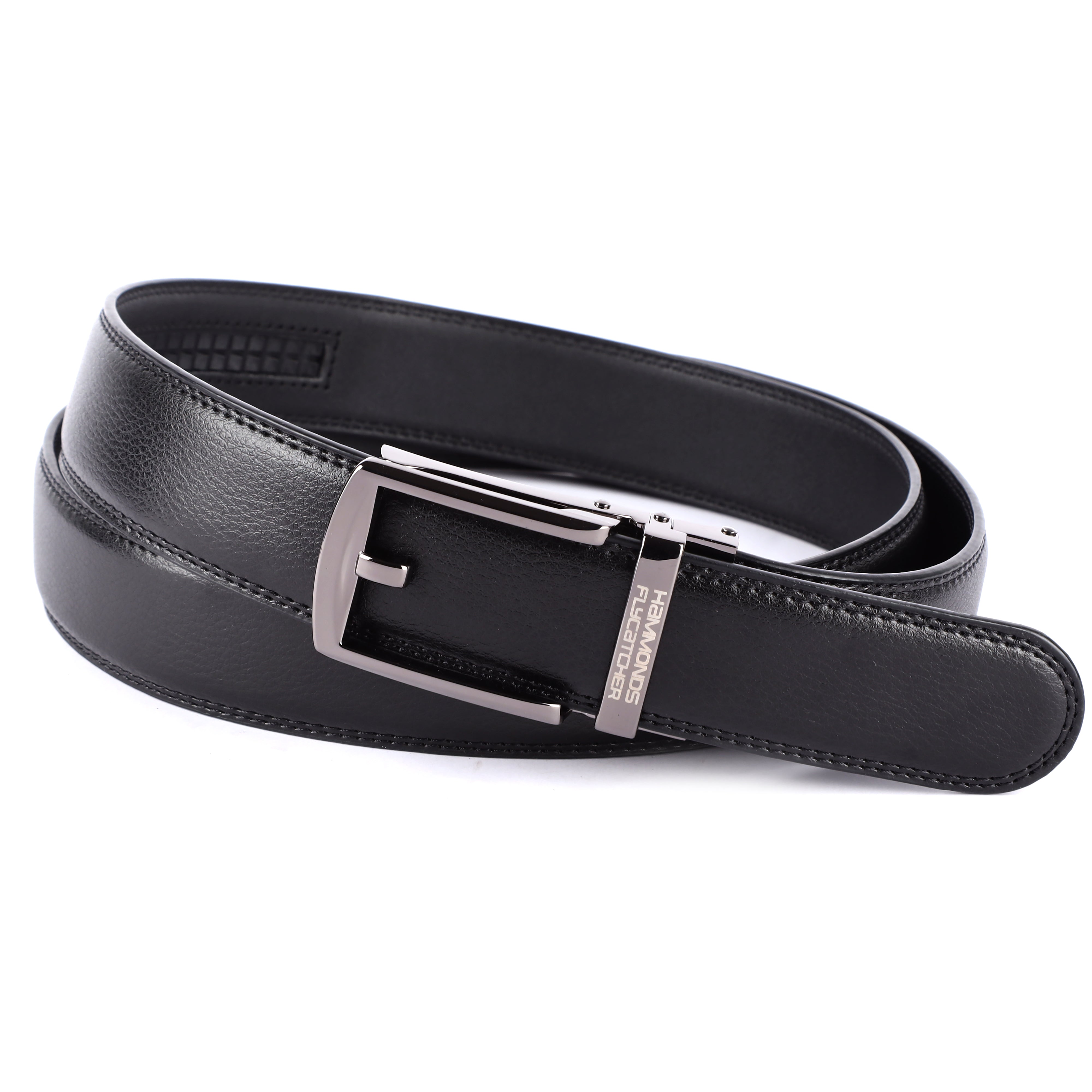Genuine Leather Autolock Belt for Men - Perfect for Formal and Casual Wear - Adjustable Waistband up to 46 Inches - Autolock Feature