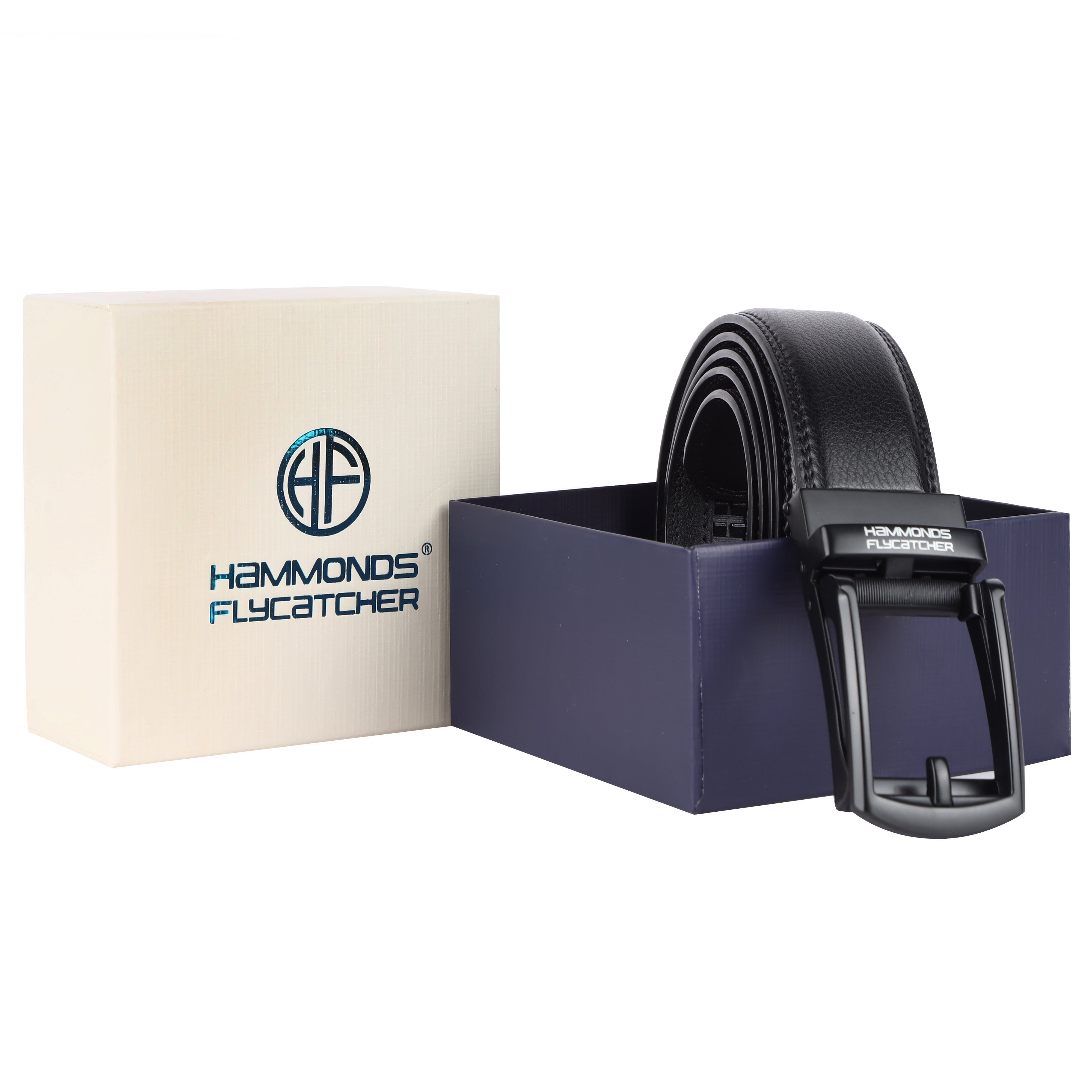 Genuine Leather Autolock Belt for Men - Perfect for Formal and Casual Wear - Adjustable Waistband up to 46 Inches - Autolock Feature