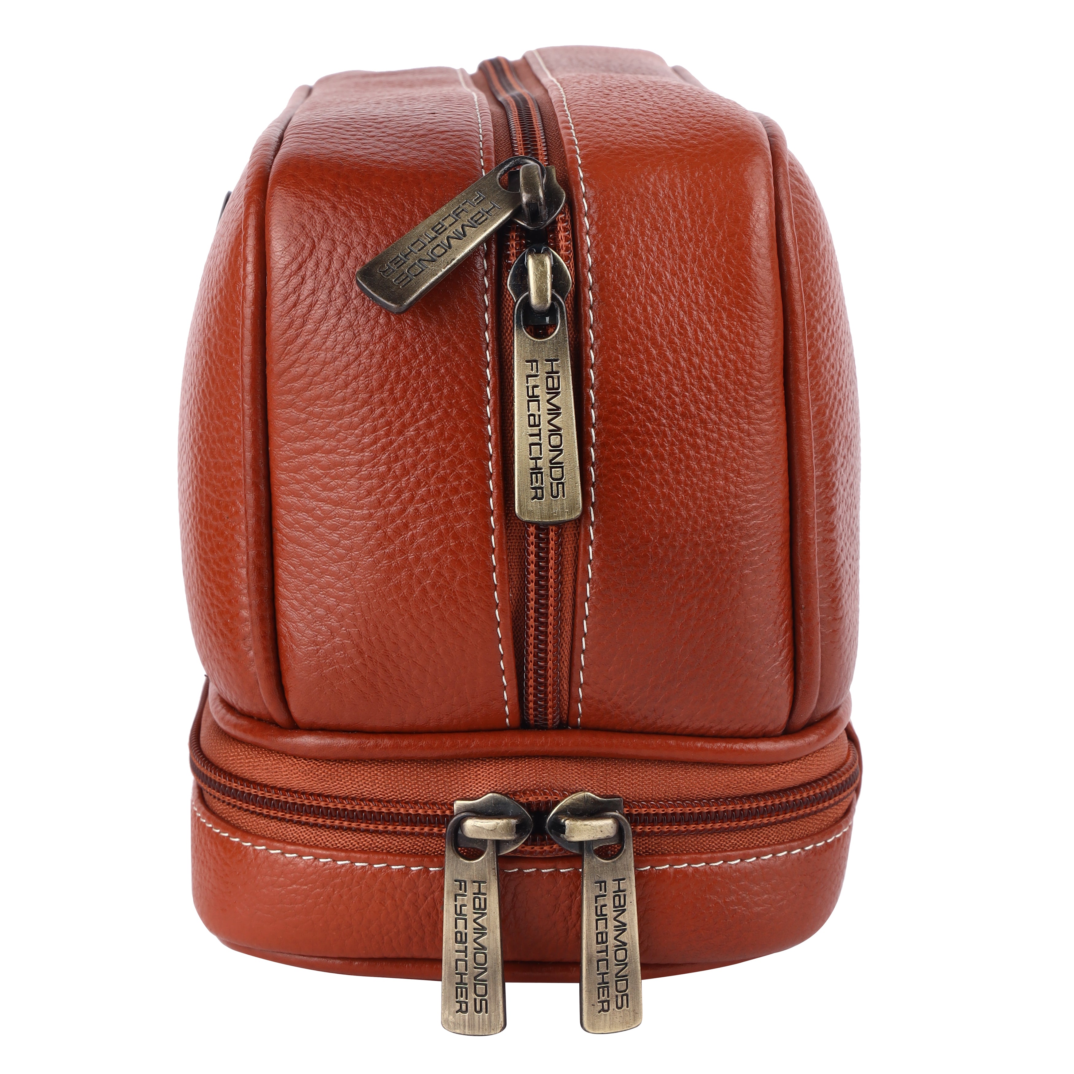 Leather toiletries bag hotsell