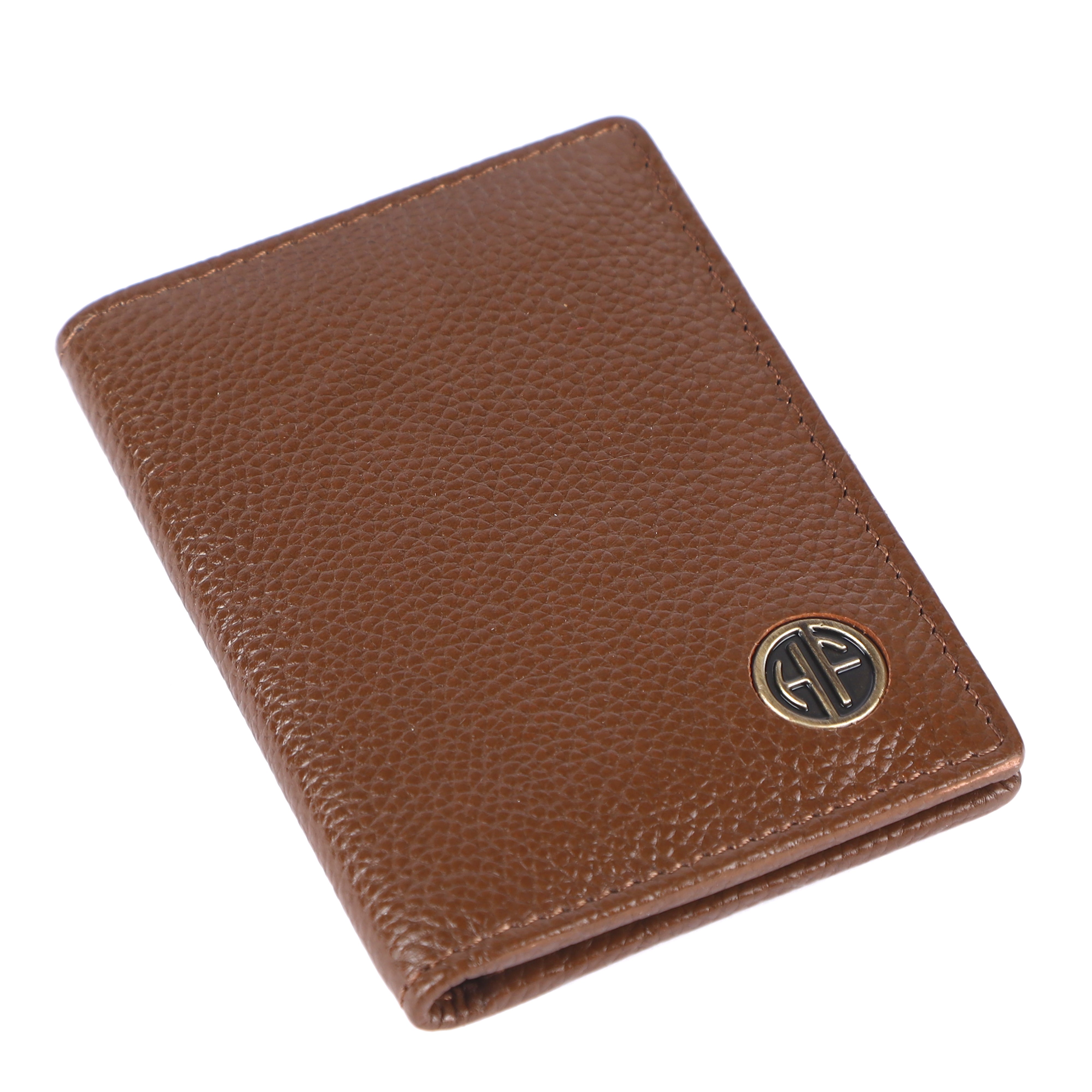 Card Holder Wallet for Men and Women - Genuine Leather - RFID Protected - 6 Slots for ATM Credit/Debit Card