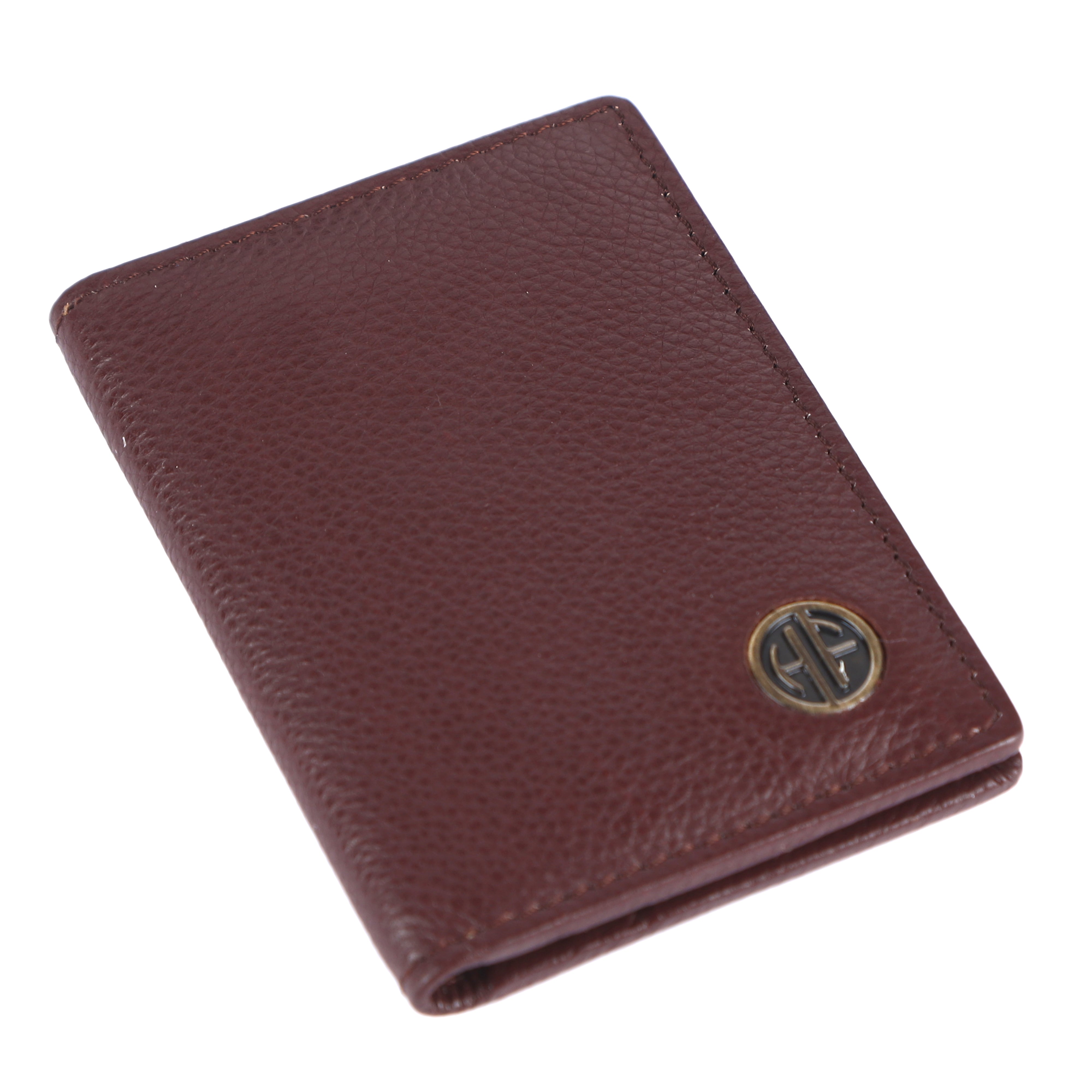 Card Holder Wallet for Men and Women - Genuine Leather - RFID Protected - 6 Slots for ATM Credit/Debit Card