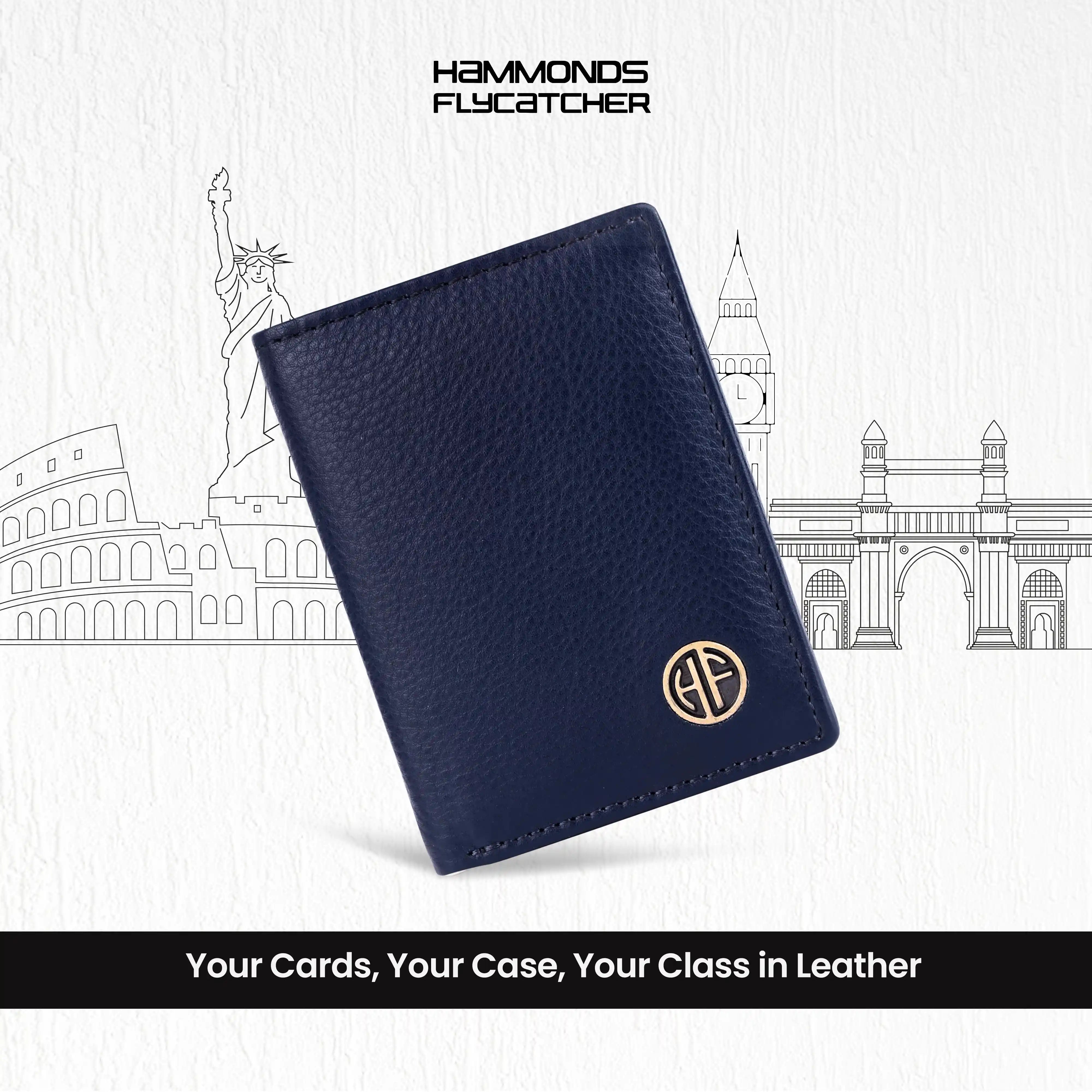 Leather RFID Card Holder - Slim Bi-Fold Design for Men and Women - Stylish & Secure Secondary image