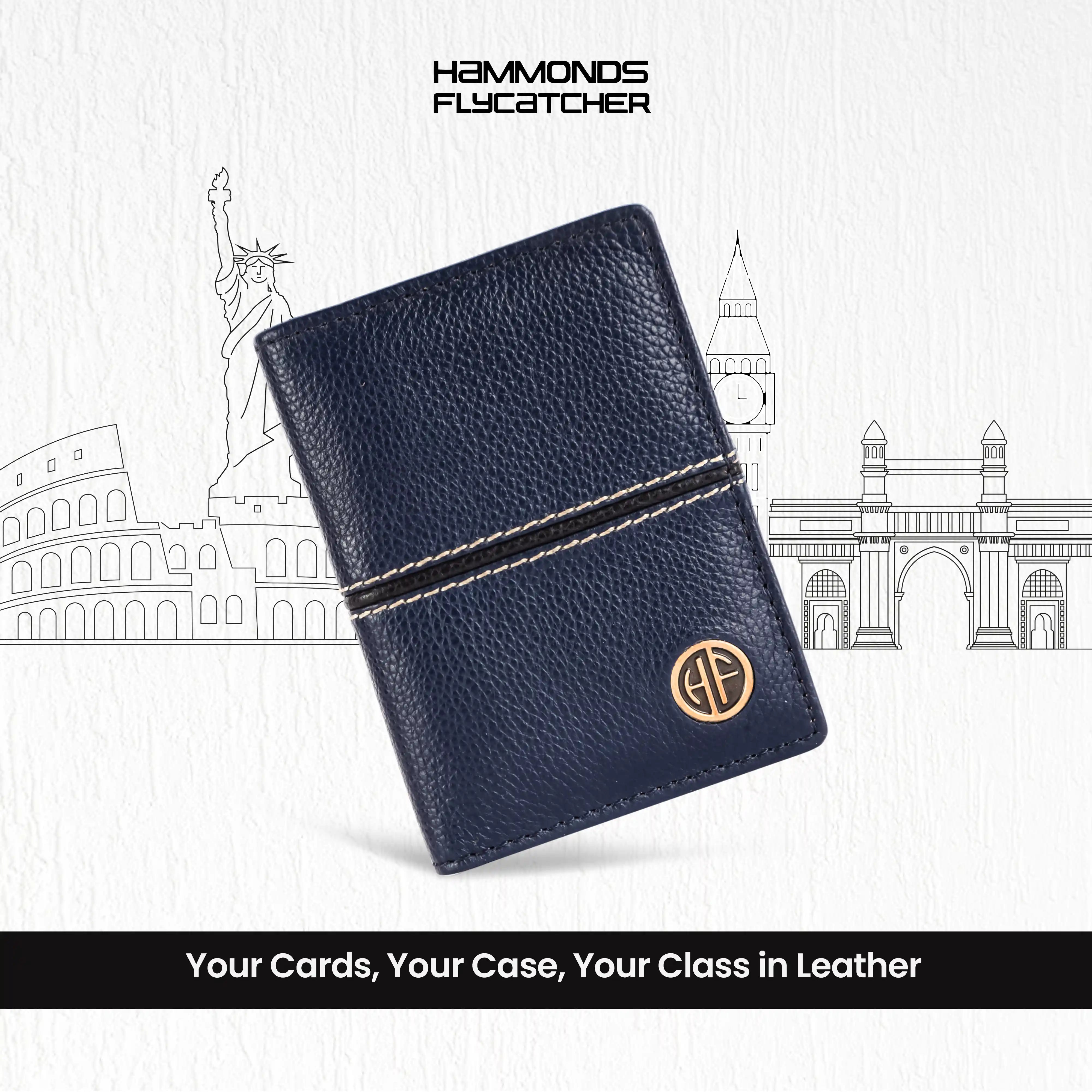 Leather Card Holder Wallet for Men and Women - Genuine Leather - Slim - RFID Protected - 6 Slots for ATM Credit/Debit Card Secondary image