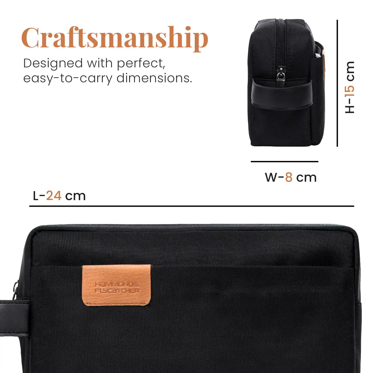 Toiletry Bag for Men – Water Resistant Travel Kit