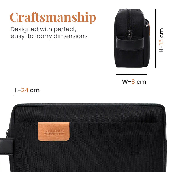 Toiletry Bag for Men – Water Resistant Travel Kit