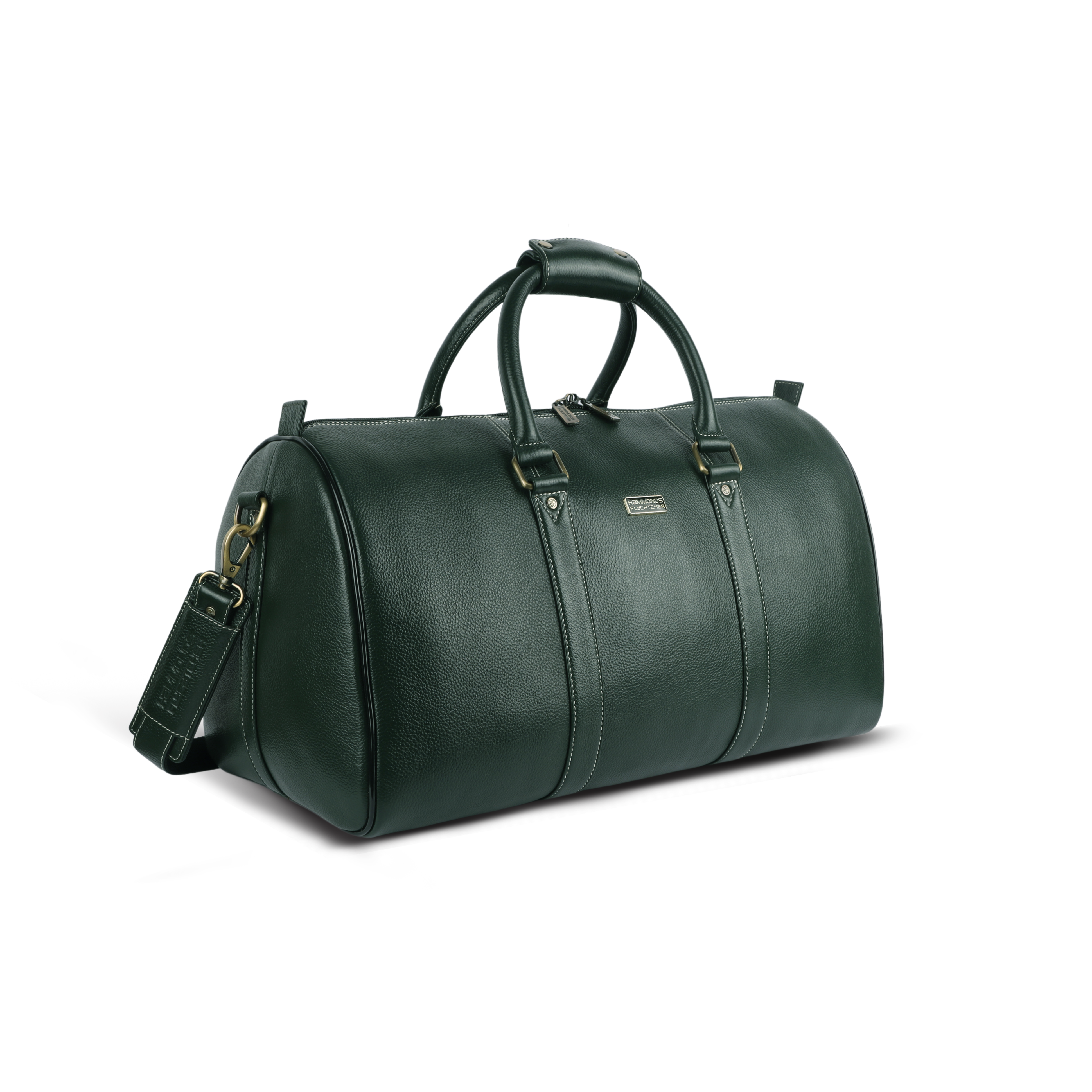 Duffle Bag for Travel - Genuine Leather Travel Bag for Luggage - Ideal Cabin Weekender Bag - Spacious, Stylish and Durable