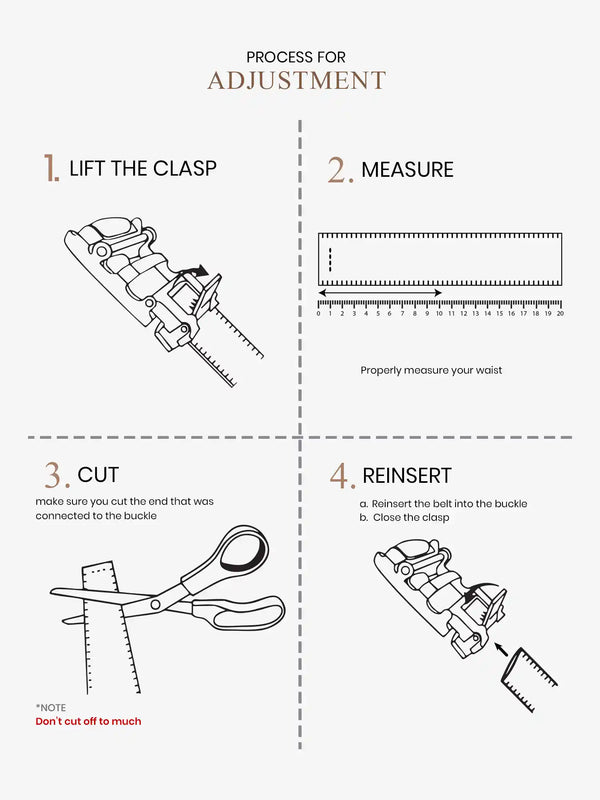 Genuine Leather Belts for Men, Autolock Micro Adjustable Ratchet Track Leather Belt for Men, Formal & Casual Leather Belt