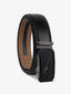 Genuine Leather Belts for Men, Autolock Micro Adjustable Ratchet Track Leather Belt for Men, Formal & Casual Leather Belt