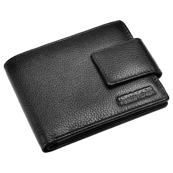 RFID Protected Genuine Leather Wallet for Mens - 7 Card Slots, Zipper Coin Pocket - Gift for Him on Any Occasion