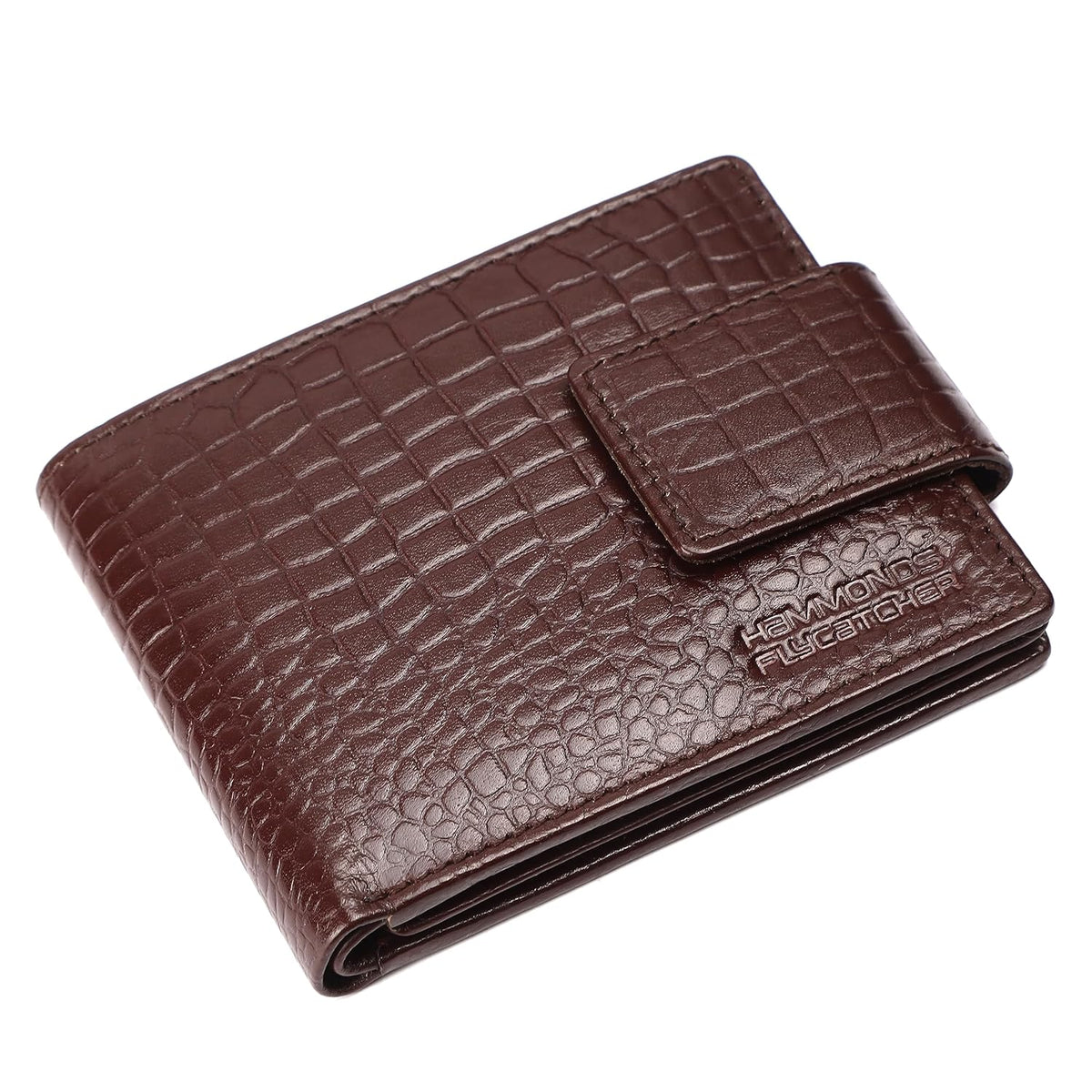 RFID Protected Genuine Leather Wallet for Mens - 7 Card Slots, Zipper Coin Pocket - Gift for Him on Any Occasion