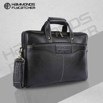 Premium Office Bag For Men - Original Leather Laptop Bag With Multiple Compartment - 1 Year Warranty