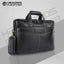 Premium Office Bag For Men - Original Leather Laptop Bag With Multiple Compartment - 1 Year Warranty