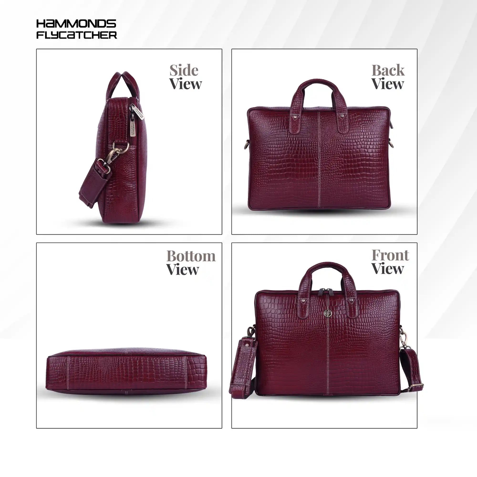 Croc Maroon