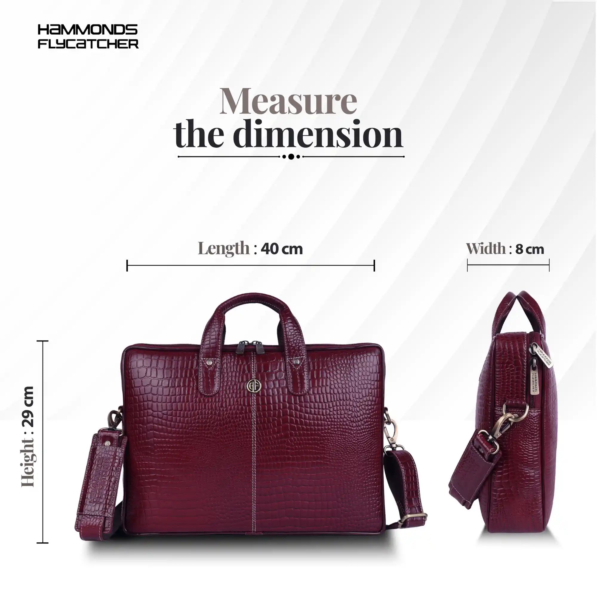 Croc Maroon
