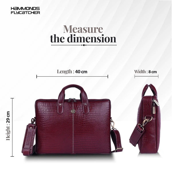 Croc Maroon
