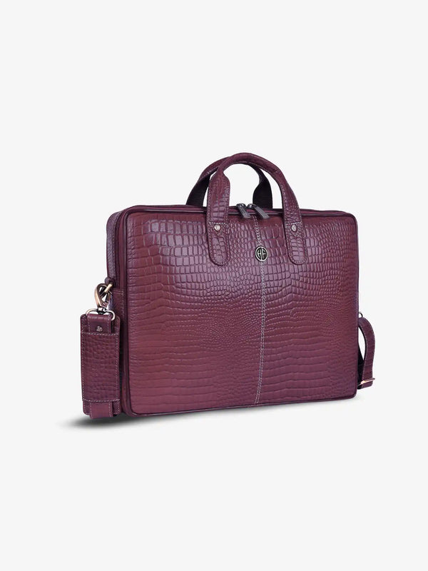 Croc Maroon