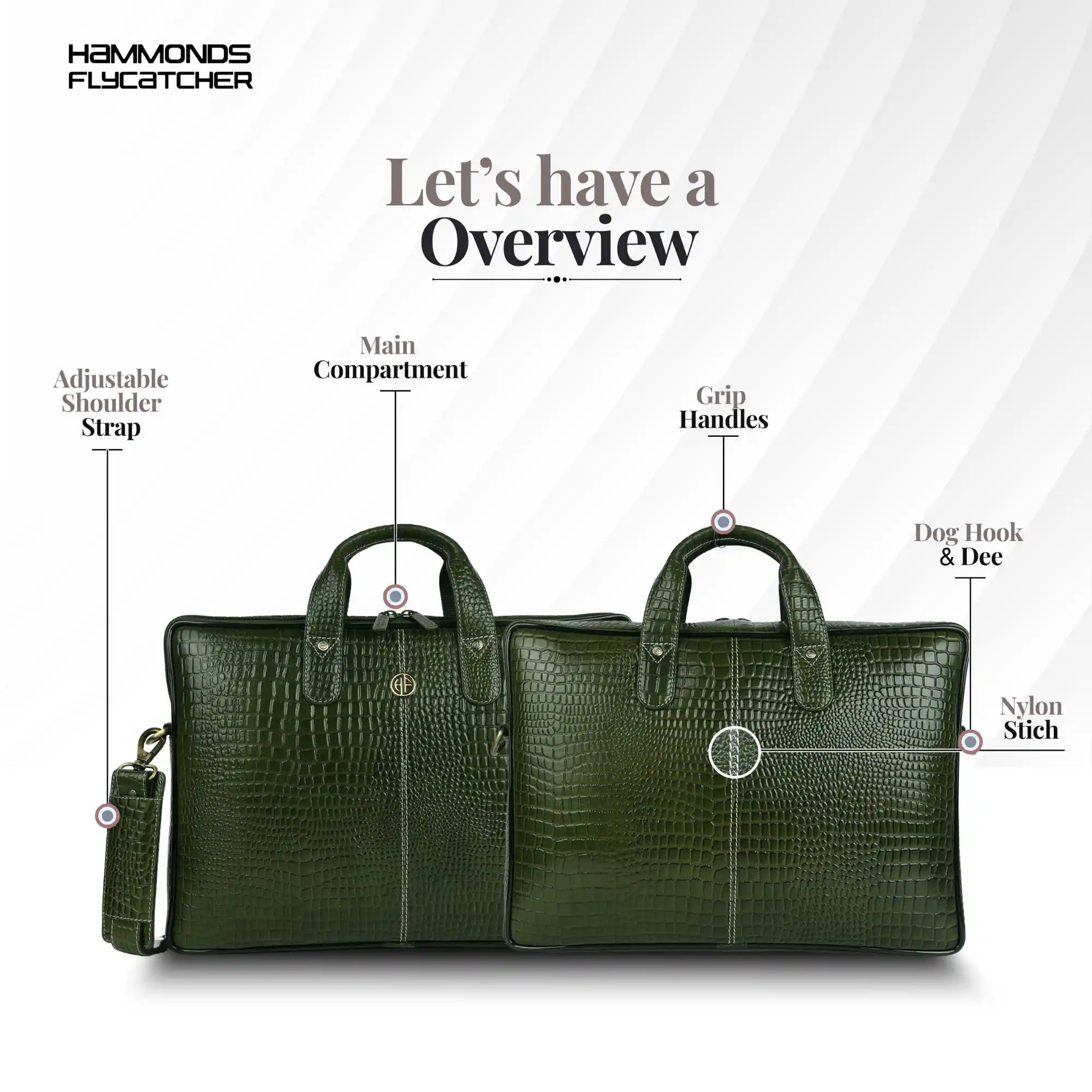 Croc Olive Green