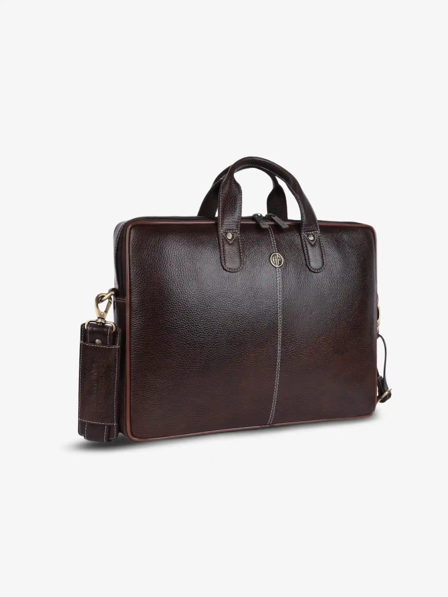 Genuine Leather Laptop Bag for Men - Office Bag - Fits Up to 14/15.6 Inch Laptop/MacBook Secondary image