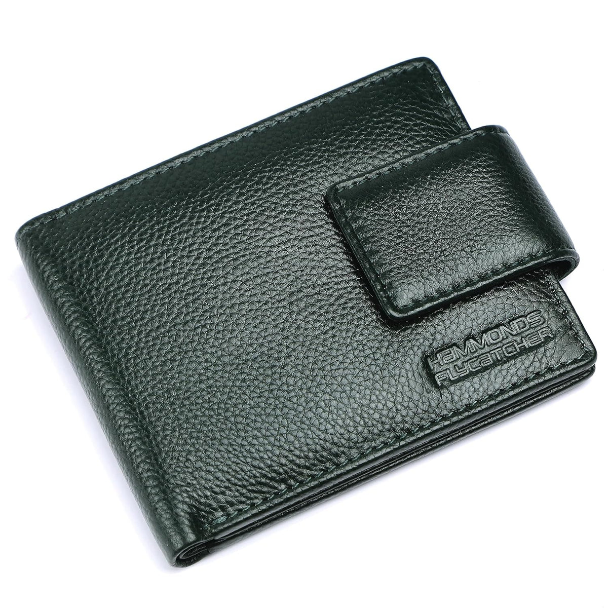 RFID Protected Genuine Leather Wallet for Mens - 7 Card Slots, Zipper Coin Pocket - Gift for Him on Any Occasion