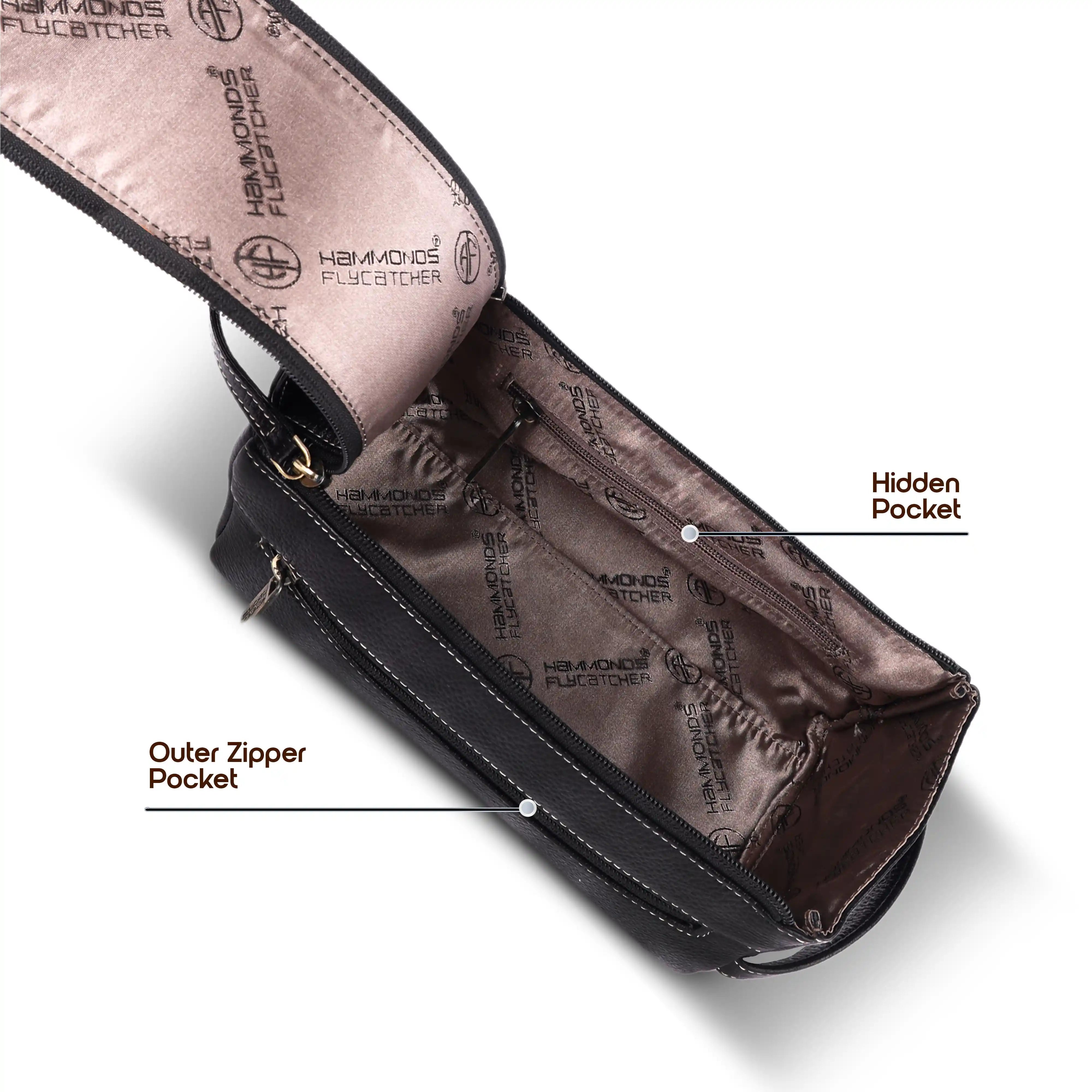 Premium Leather Toiletry Bag For Men And Women