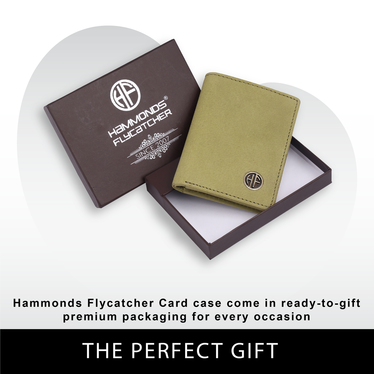 Leather RFID Card Holder - Slim Bi-Fold Design for Men and Women - Stylish & Secure